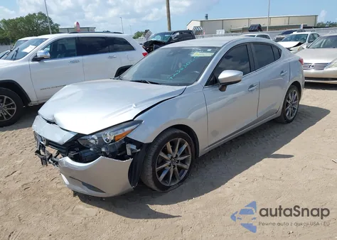 2018 Mazda Mazda3 Touring из США, поврежденный, VIN 3MZBN1V35JM193132